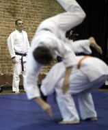 Scott G. Goldstein, a personal-injury and medical-malpractice attorney at Goldstein, Fluxgold & Baron P.C., teaches judo to able-bodied, Paralympic and visually impaired students. 