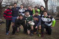 (Front row, from left) Chicago Lawyers Rugby Football Club players Benjamin Jacobs, Michael S. Young, Sean Lynch, Mihajlo Gasic and (back row, from left) Xavier Cruz, David Geerdes, Rory Convery, Rainer Kettner, Brandon Marchand and Stephen Cronin.

	On The Docket
The Chicago Lawyers Rugby Football Club is open for more participants. Dues are $160, and law students pay $110. Interested lawyers, law students or other members of the legal community can e-mail chicagorugbylaw@gmail.com. More information can be found at sites.google.com/site/chicagolawyersrugby.